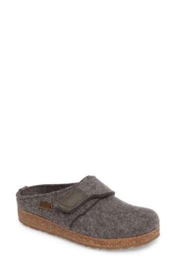 Women's Haflinger Grizzly Journey Clog Slipper Us / 36eu - Grey