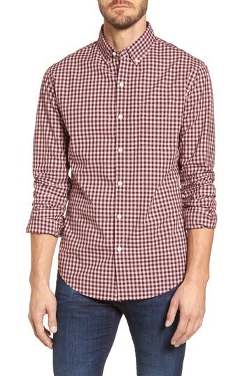 Men's Bonobos Slim Fit Washed Ombre Check Sport Shirt