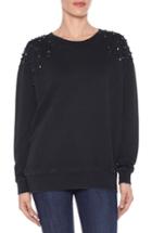 Women's Joe's Crystal Sweatshirt - Black