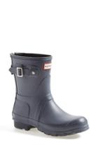 Women's Hunter 'short' Back Zip Rain Boot (nordstrom