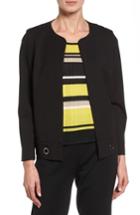 Women's Ming Wang Grommet Detail Jacket