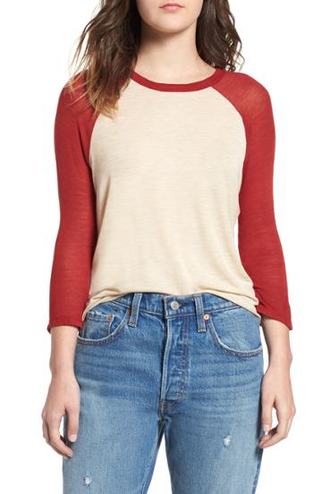 Women's Pst By Project Social T Baseball Tee