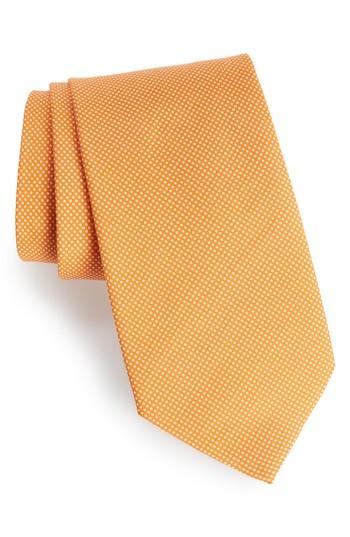 Men's Southern Tide Dapper Dots Cotton & Silk Tie, Size - Purple