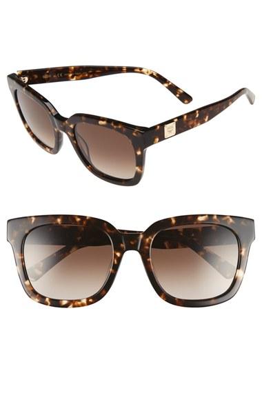 Women's Mcm 54mm Retro Sunglasses - Tortoise