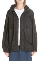 Women's Sofie D'hoore Caitlin Water Repellent Nylon Windbreaker Us / 36 Fr - Black