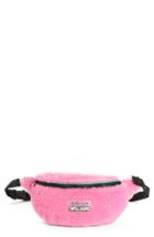 Ashley Williams Genuine Shearling Belt Bag - Pink