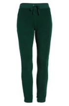 Women's Pam & Gela Velvet Stripe Sweatpants - Green
