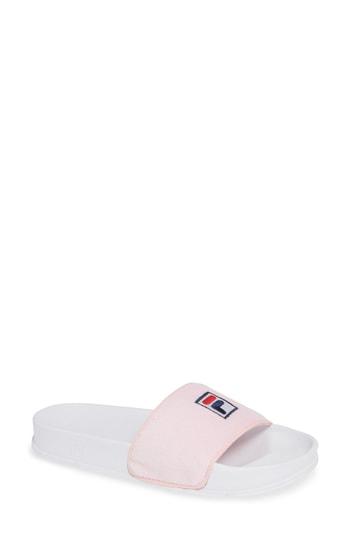 Women's Fila Terry Slide Sandal M - Pink