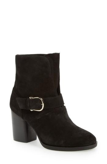 Women's Isola 'lavoy' Block Heel Bootie M - Black