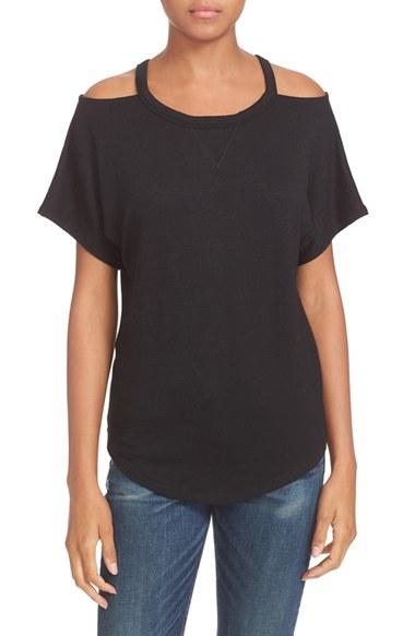 Women's Rag & Bone/jean Cold Shoulder Tee