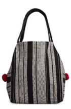 Mercado Global Rosa Woven Tote - Red