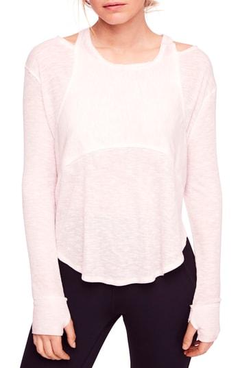 Women's Free People Movement Zenith Tee - Purple