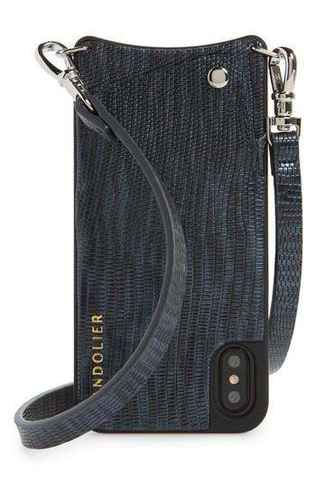 Bandolier Emma Faux Leather Iphone X Crossbody Case -