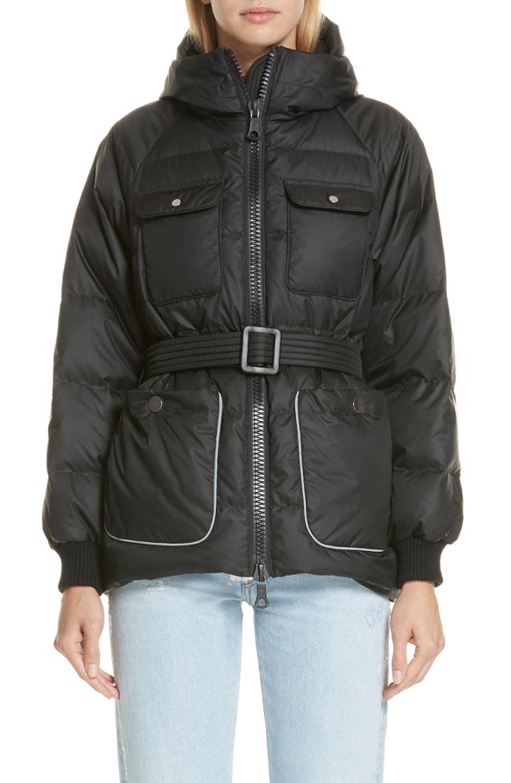 Women's Ienki Ienki Berlin Hooded Down Puffer Coat - Black