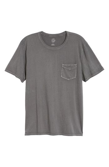 Men's Treasure & Bond Washed Pocket T-shirt - Grey