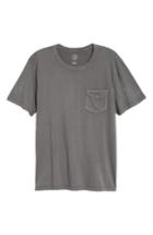 Men's Treasure & Bond Washed Pocket T-shirt - Grey