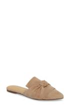 Women's Splendid Bassett Knotted Pointy Toe Mule .5 M - Beige