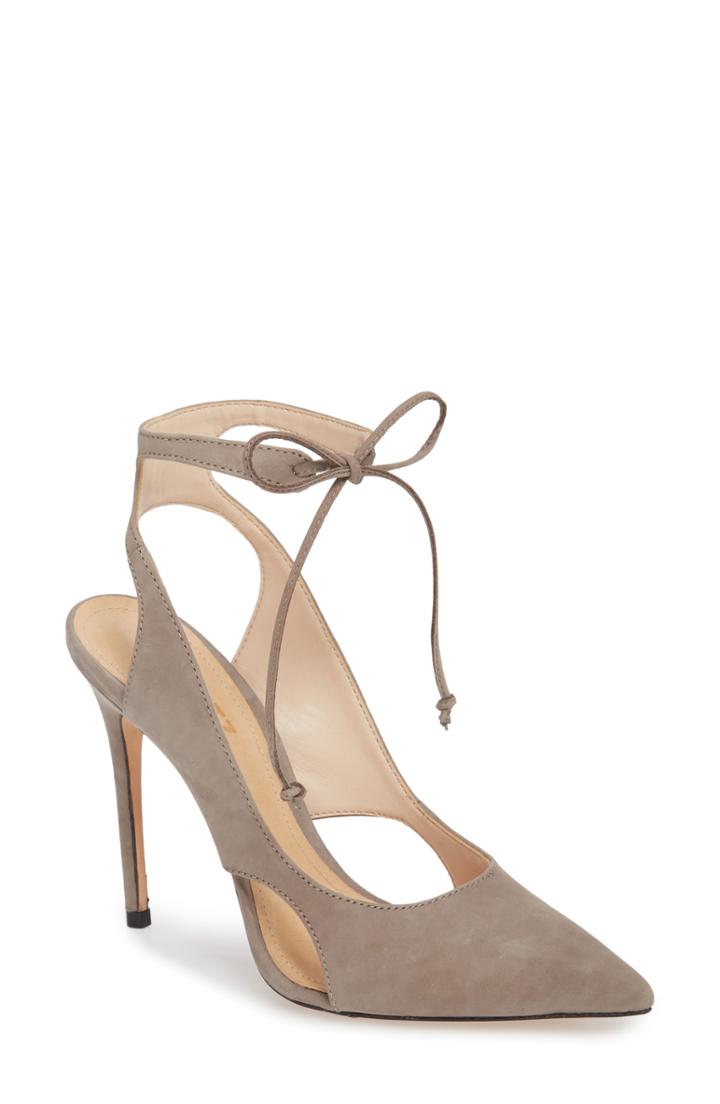 Women's Schutz Sharon Cutout Pump M - Grey