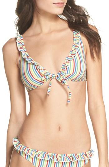 Women's Solid & Striped The Milly Bikini Top - Yellow