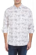 Men's Tommy Bahama Tropical Toile Sport Shirt - Grey
