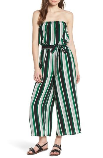 Women's Soprano Strapless Jumpsuit - Green