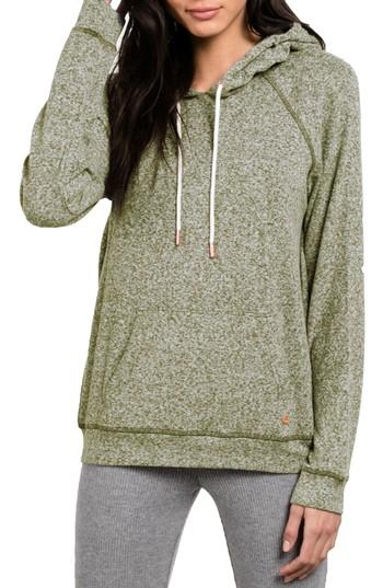 Women's Volcom Lil Fleece Pullover - Green