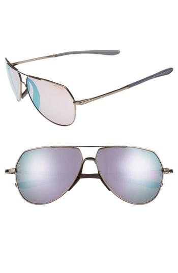 Men's Nike Outrider E 62mm Oversize Aviator Sunglasses -