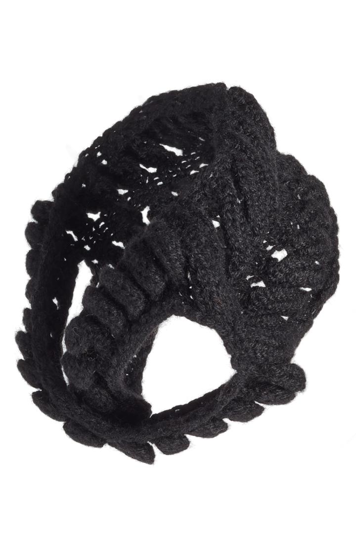 Lamini Soho Alpaca Headband, Size - Black
