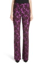 Women's Lela Rose Sam Jacquard Pants (similar To 14w) - Purple