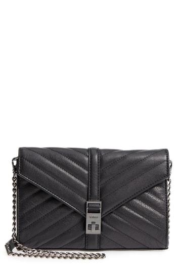 Botkier Dakota Quilted Leather Clutch - Black
