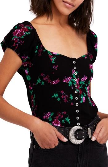 Women's Free People Close To You Floral Blouse