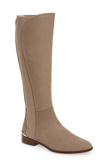 Women's Louise Et Cie Vallery Elastic Back Knee High Boot M - Grey