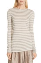 Women's Vince Heather Stripe Top - Ivory