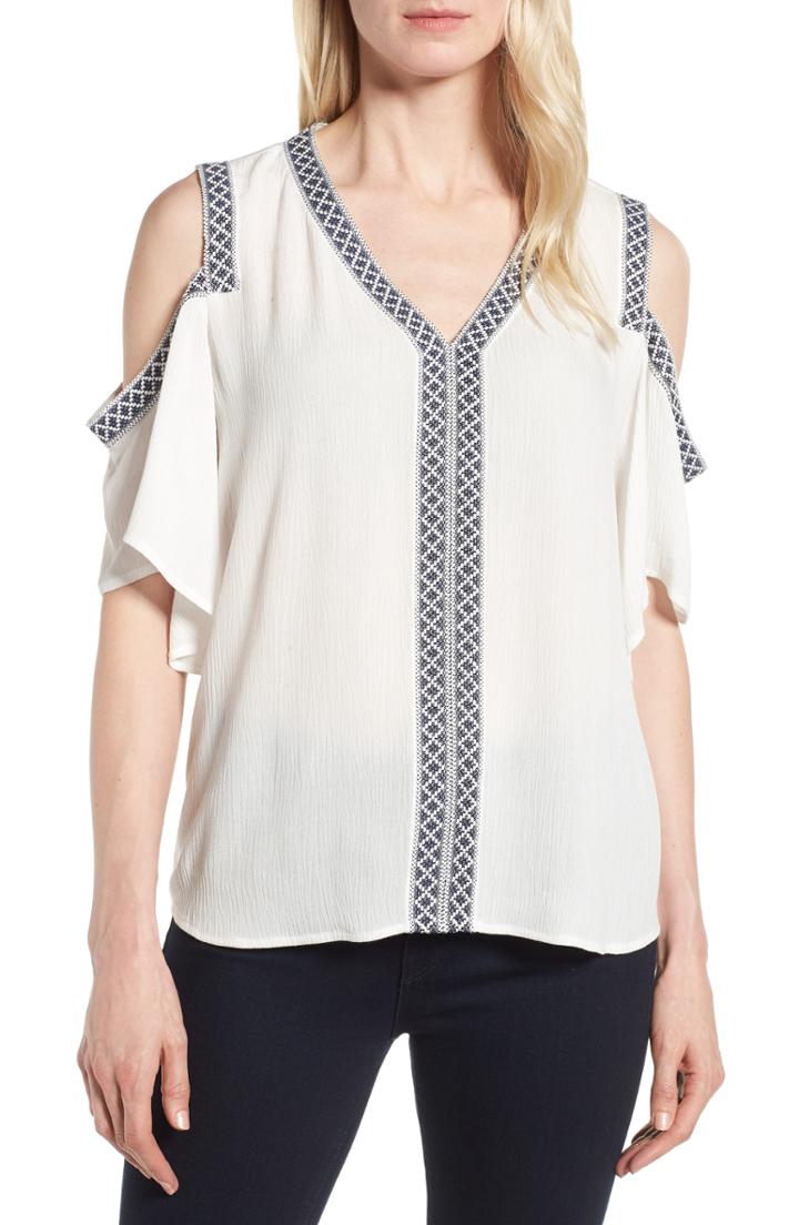 Women's Treasure & Bond Oxford Cotton Classic Shirt