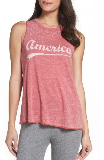 Women's Pj Salvage Lounge Tank - Red