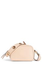 Fendi Logo Leather Camera Bag - Pink