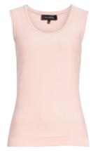 Women's St. John Collection Milano Knit Contour Shell, Size - Pink