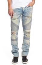 Men's Prps Le Sabre Slim Fit Moto Jeans - Blue