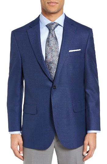 Men's Peter Millar Classic Fit Wool Blazer R - Blue