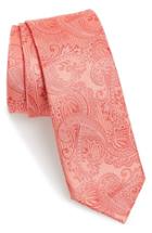 Men's The Tie Bar Textured Paisley Silk Tie