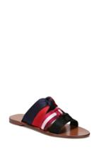 Women's Diane Von Furstenberg Bree Strappy Slide Sandal .5 M - Black