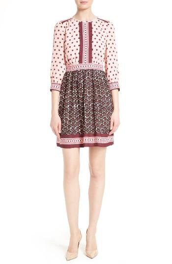 Women's Kate Spade New York Floral Tile Minidress