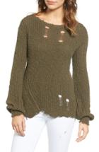 Women's Pam & Gela Shredded Sweater