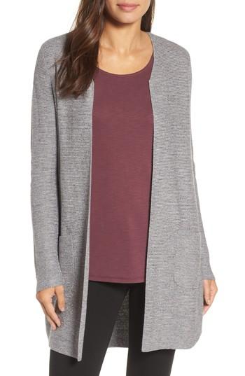 Women's Nic+zoe Morning Coffee Cardigan - Grey