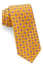 Men's Ted Baker London Lansbury Floral Silk Tie, Size - Yellow