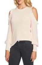 Women's 1.state Cold Shoulder Sweater - Pink