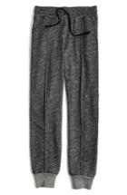 Women's Madewell Pintuck Slim Fit Sweatpants - Grey