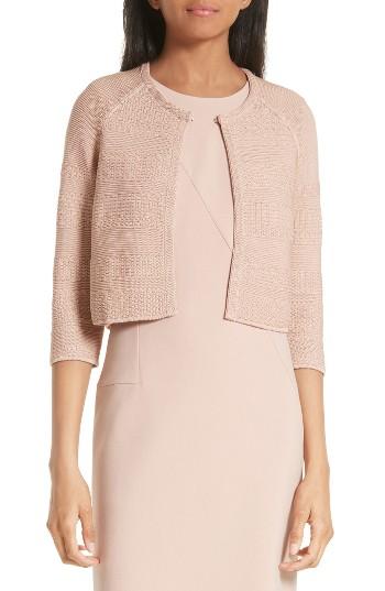 Women's Boss Feya Crop Cardigan - Pink
