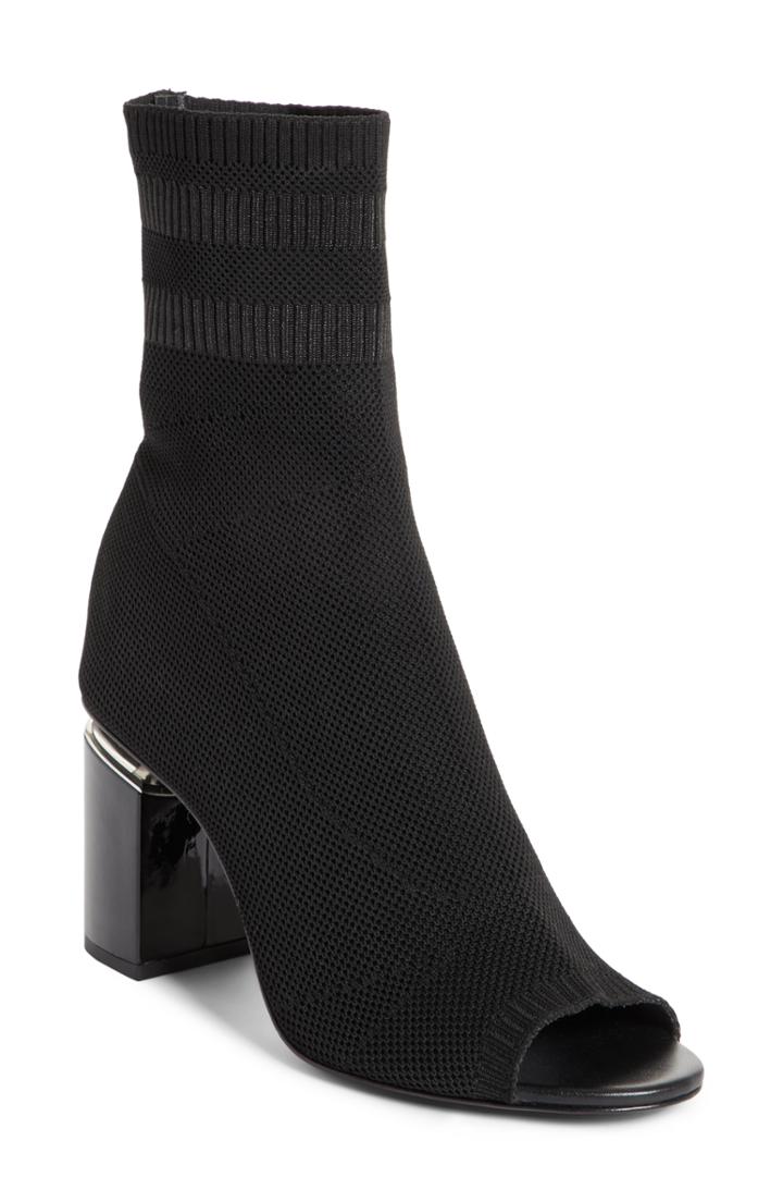 Women's Alexander Wang Cat Knit Sock Boot Us / 36eu - Black