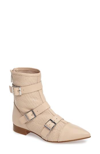 Women's Topshop Andrew Buckle Boot .5us / 36eu - Beige